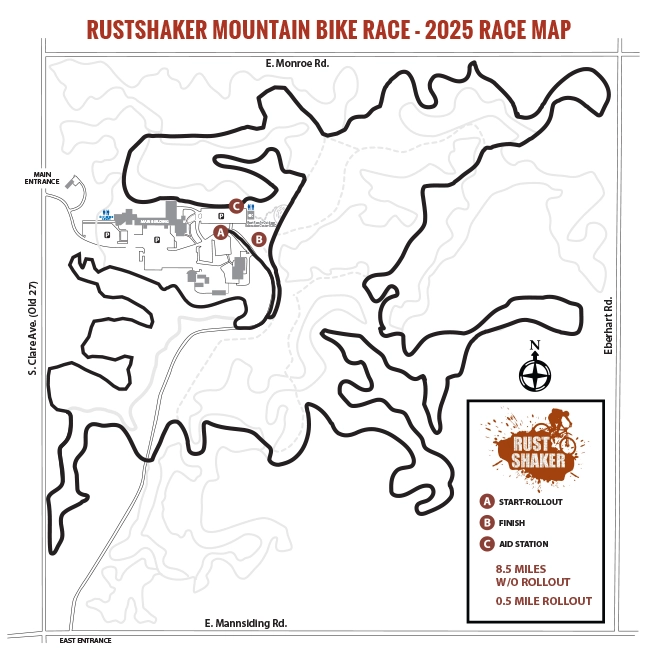 Rust Shaker Race Map