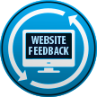 website feedback icon