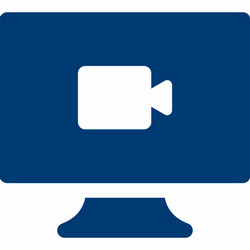 Online monitor icon.