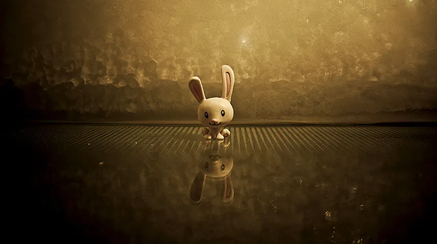 Animated bunny.