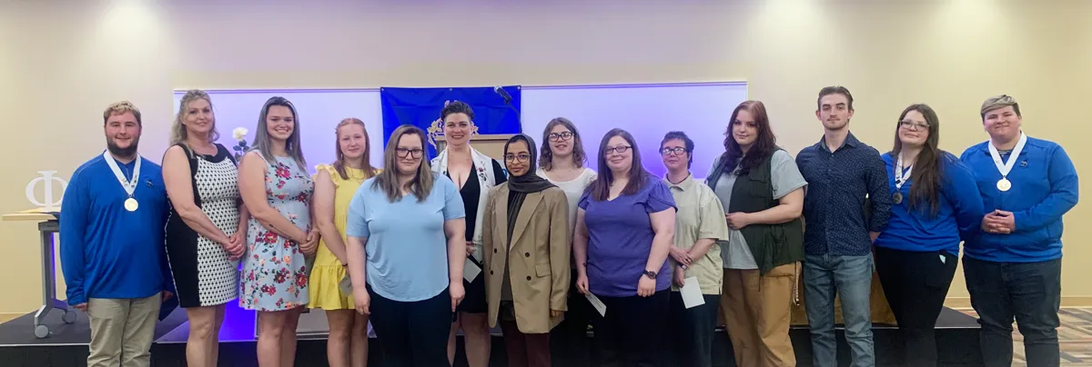 PTK Winter 2023 Inducted Students