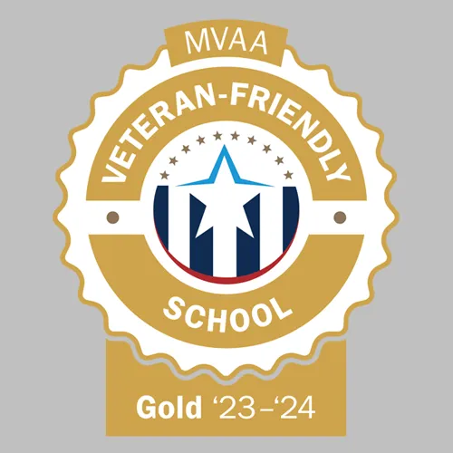 MVAA Gold Level Veteran-Friendly School 2023-2024