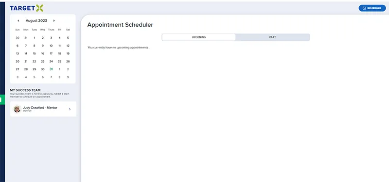 Appointment Scheduler Screen1