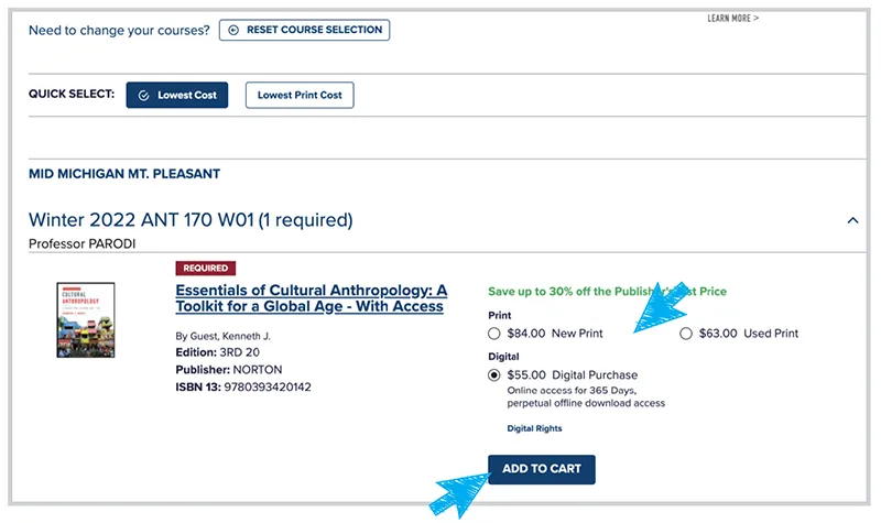 select materials step 5
