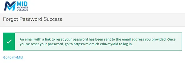 5a forgot password success