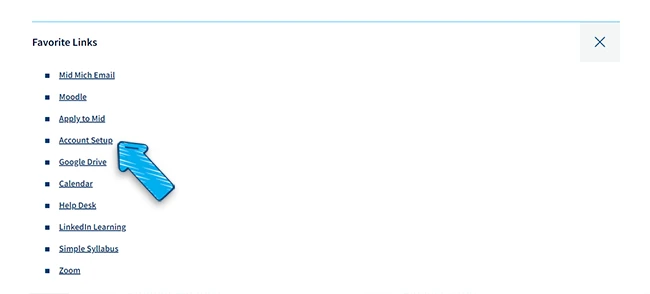 myMid Account Setup Screenshot Step 2