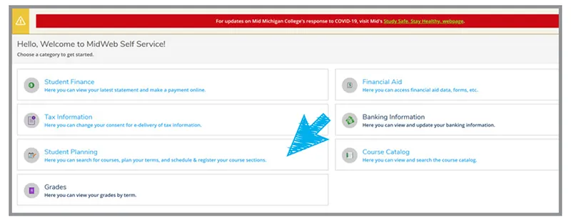student planning screen step4